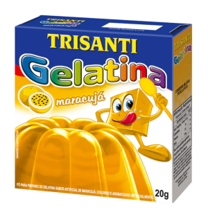 Gelatina maracujá Trisanti 20g