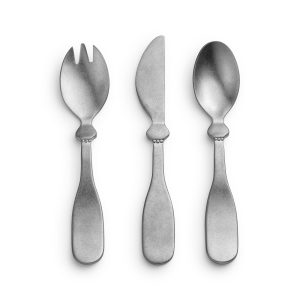 ELODIE DETAILS – Set de Couverts Pour Enfant – Antique Silver