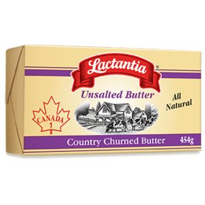 Beurre non salé – Lactantia – 454 g