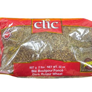 Blé boulgour foncé Clic 907 g