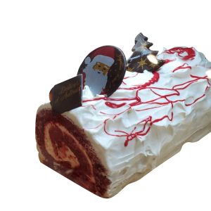 Bûche de Noël – Red Velvet – 10 pouces