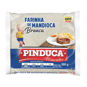 Farinha Branca de Mandioca 500g Pinduca