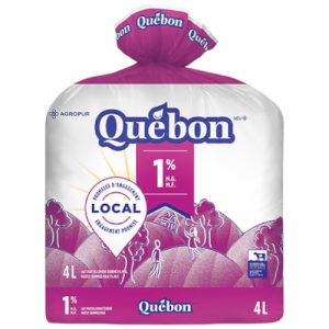 Lait 1% Québon 4L