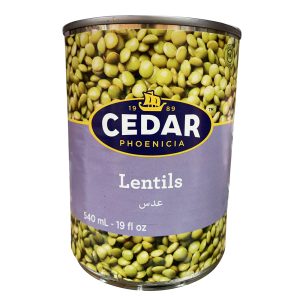 Lentilles – Cedar – 540 ml