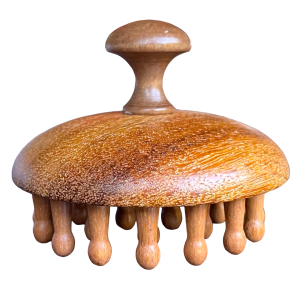 Peigne de massage lymphatique en bois de Santal
