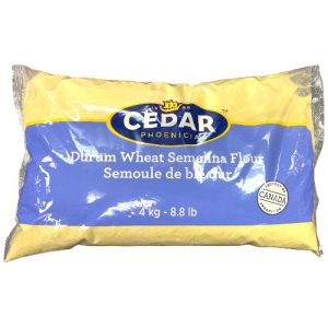 Semoule de blé dur – Cedar – 4 kg