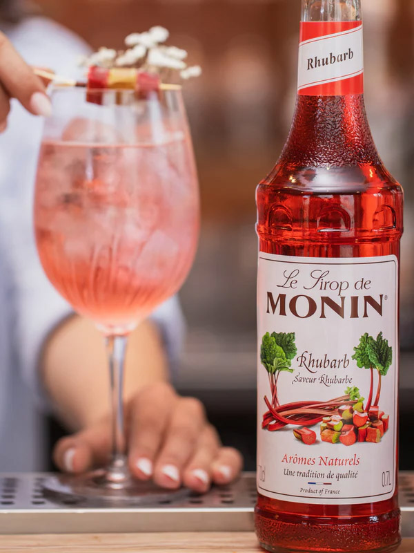 SIROP MONIN RHUBARBE 70 Cl – Image 3