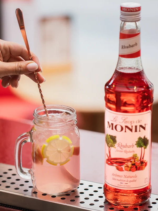 SIROP MONIN RHUBARBE 70 Cl – Image 2