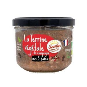Terrine végétale de campagne aux 5 baies – 200g – Senfas