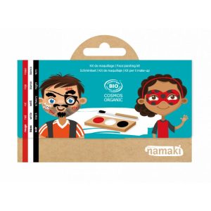 Kit de maquillage 3 couleurs Pirate et Coccinelle – Namaki