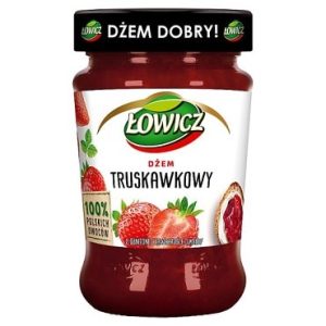 Déstockage – Confiture de fraises Lowicz 280g