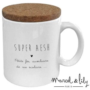 Mug Super AESH – Marcel et Lily