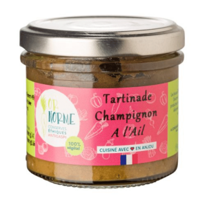 Tartinade champignons ail – 100g